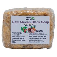 Azrah Naturals Palm-Free African Black Soap